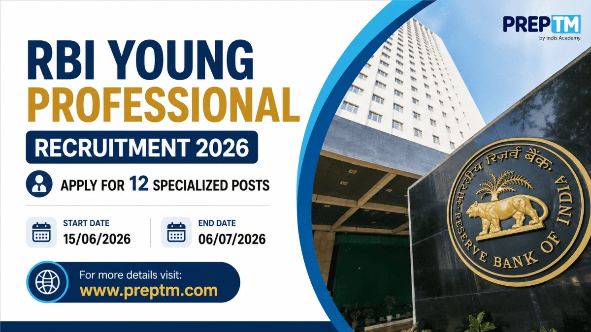 RBI Young Professional Recruitment 2026: Apply for 12 Specialized Posts